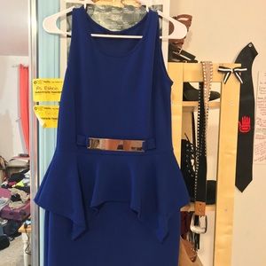 Super cute peplum dress